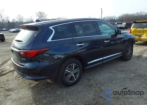 2020 Infiniti Qx60 Pure Awd из США, поврежденный, VIN 5N1DL0MM8LC523514